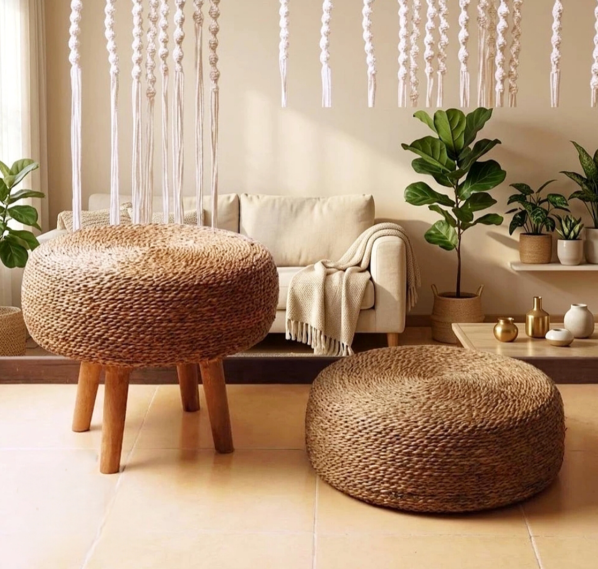میز حصیری