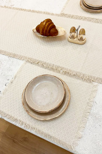 زیر بشقابی پارچه ای